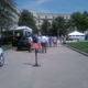 Illustration for article titled DARPA Urban Challenge Cars Invading Pentagon Parking Lot